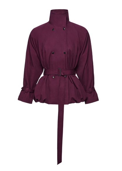 Belted Bubble Jacket