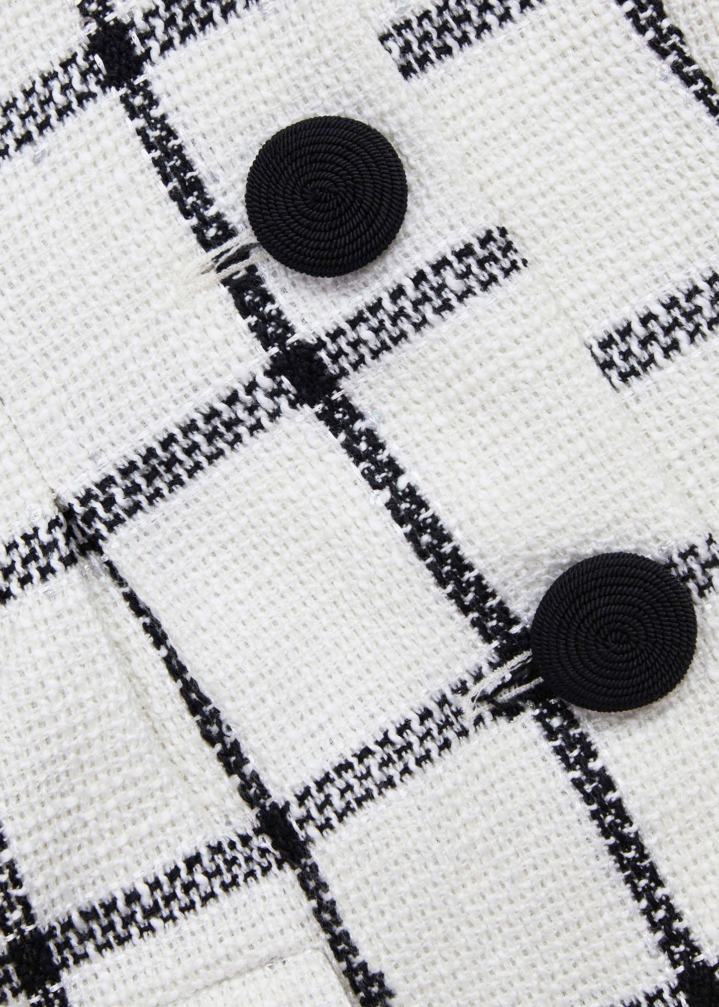 Check Tailored Mini Dress