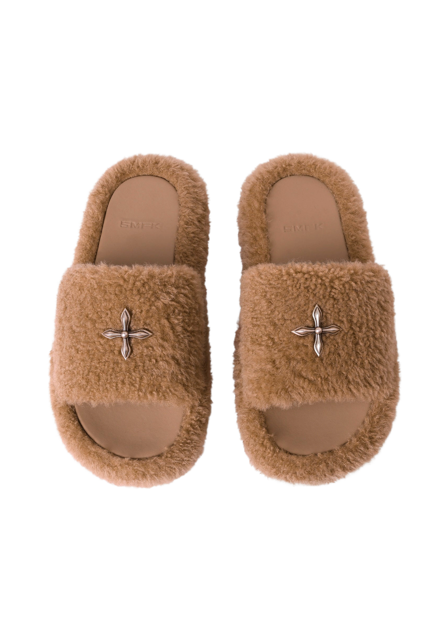Compass Mode Wool Shearling Slipper