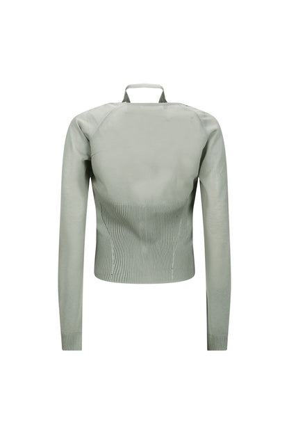 Halter Layered Knit Top