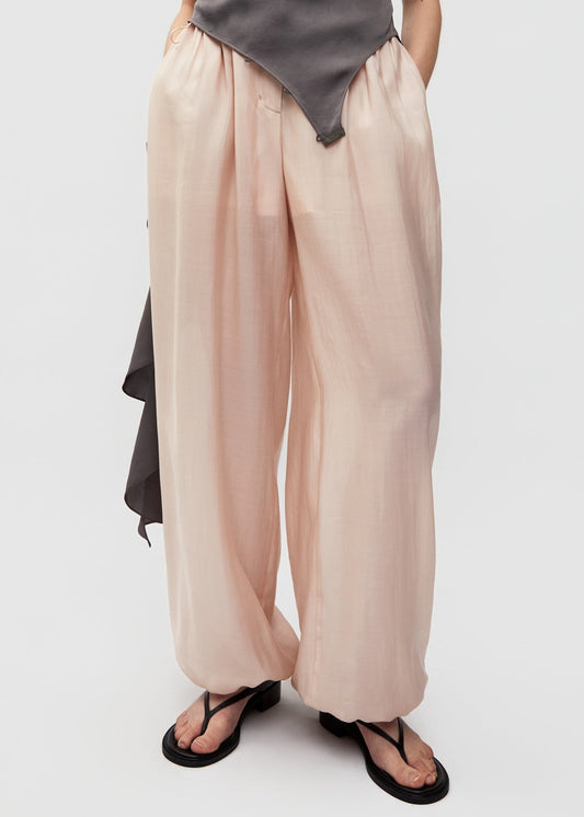 Elastic Waist Loose Pants