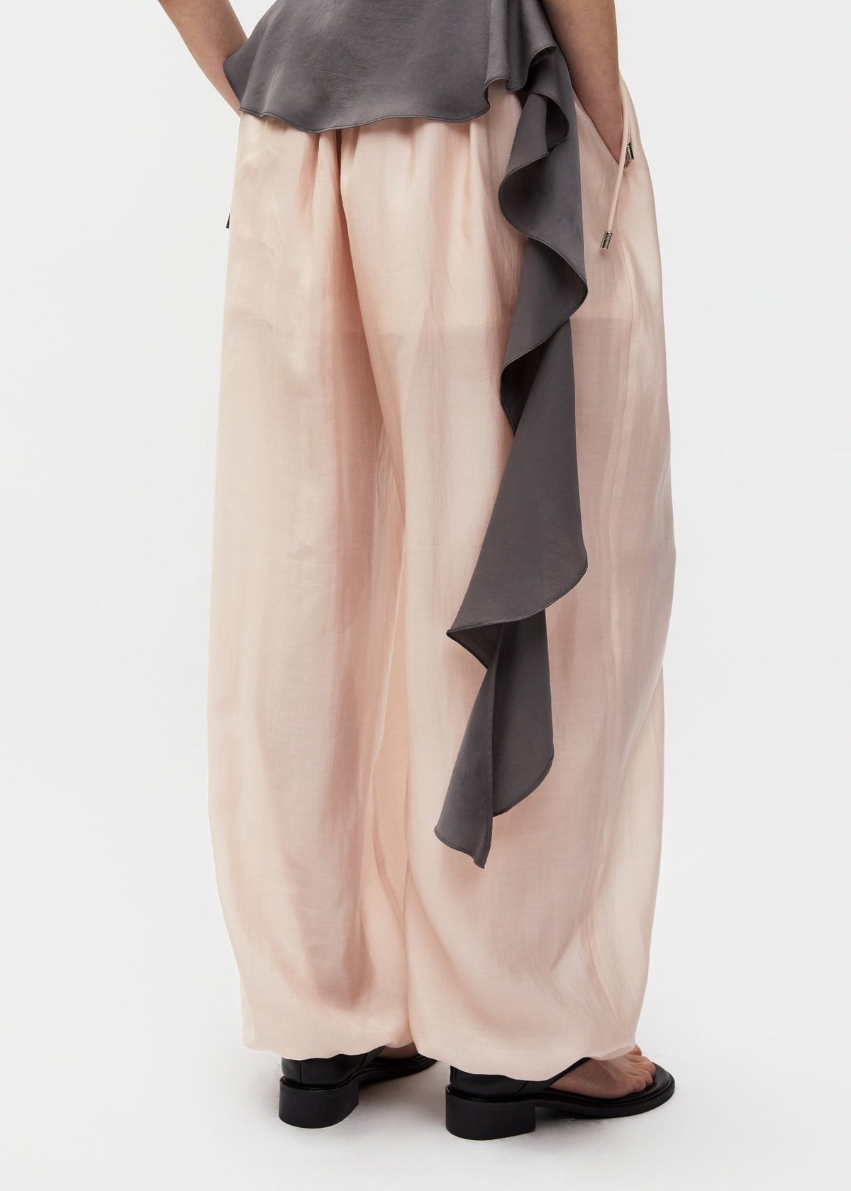 Elastic Waist Loose Pants