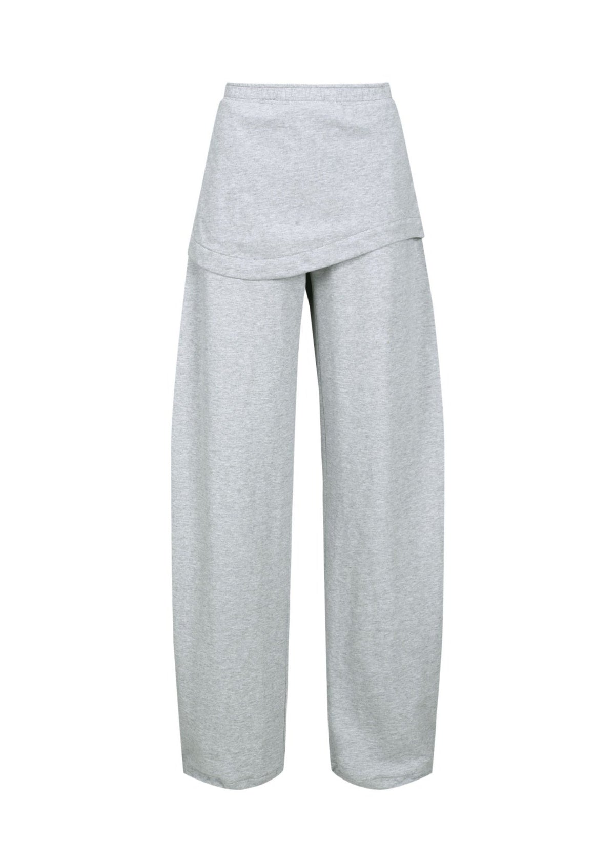 Asymmetrical Skirt Sweatpants