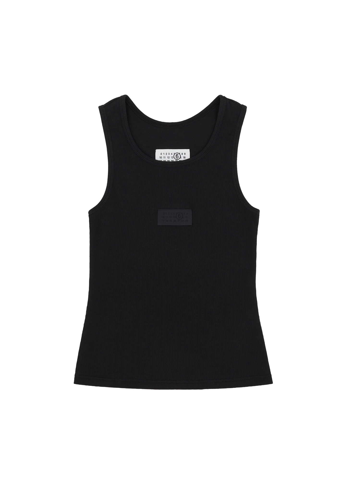 Ribbed Jersey Tank Top