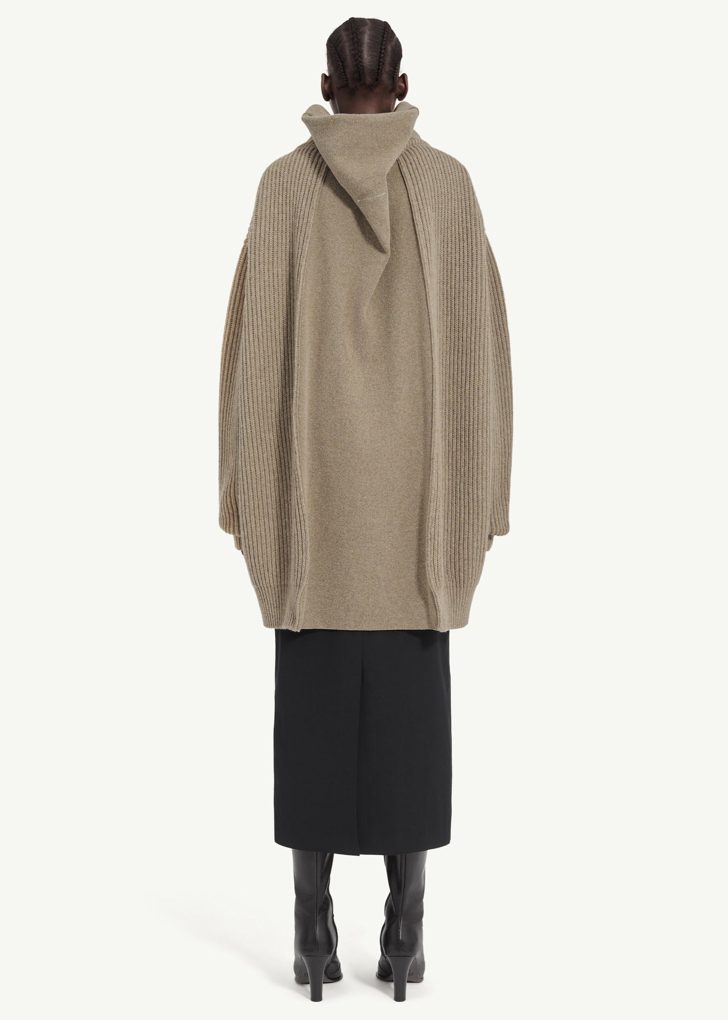 Ribbed Knit Cardigan