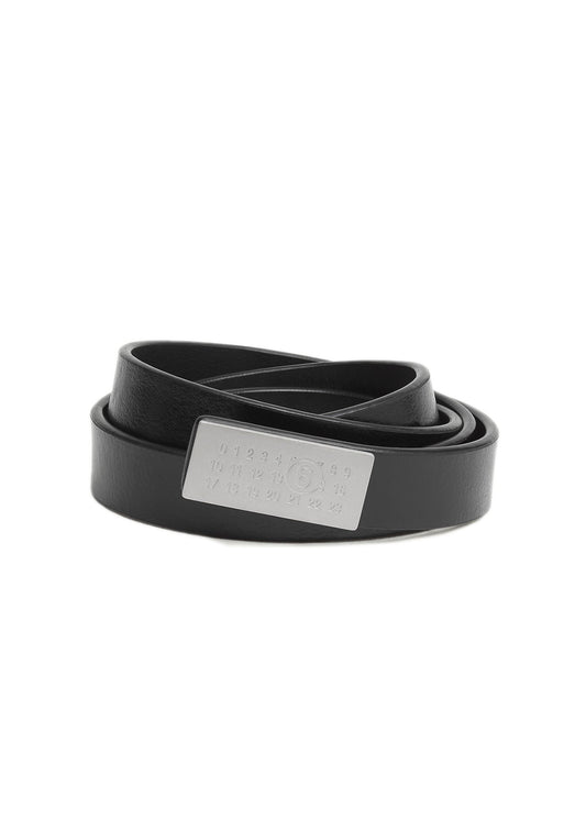 Numeric Leather Belt