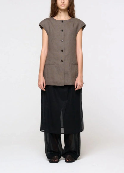 Sheer Layered Pants