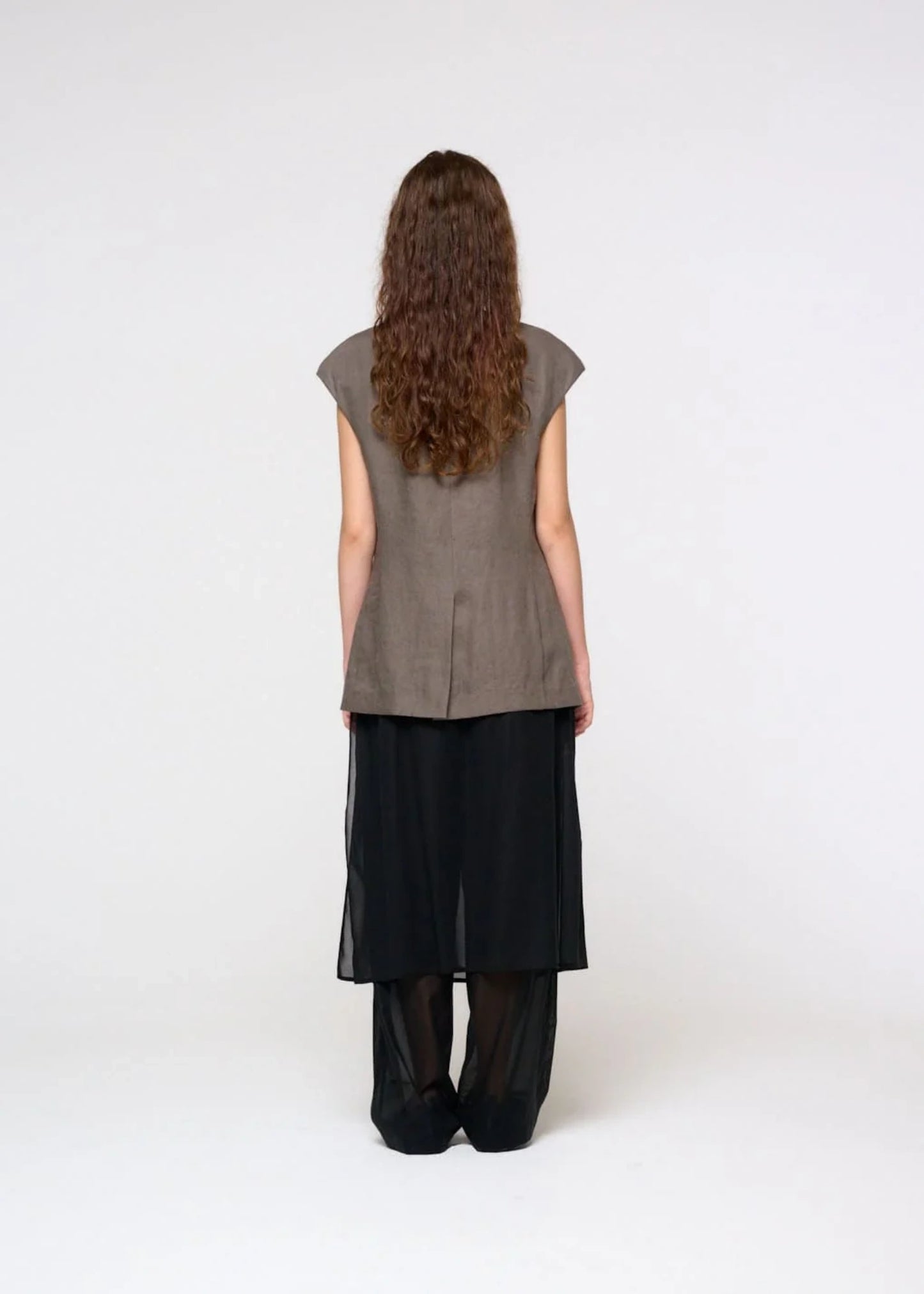 Sheer Layered Pants