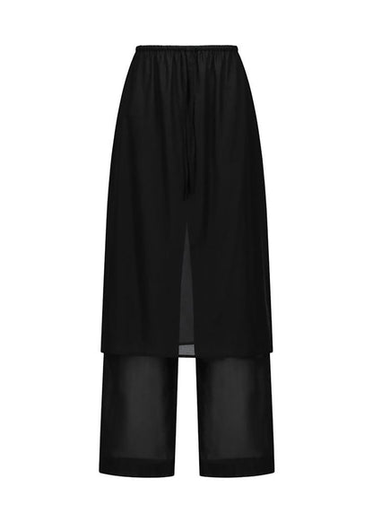 Sheer Layered Pants