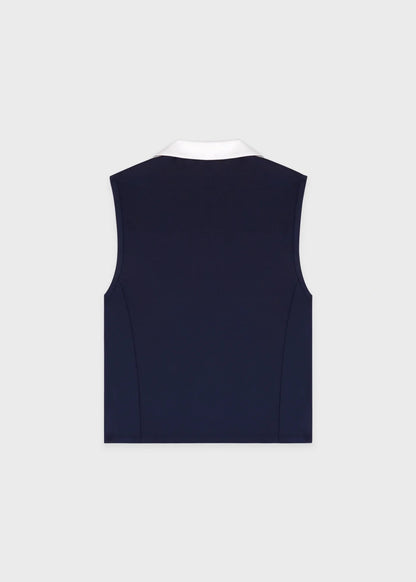 Signature Logo Sports Polo Vest
