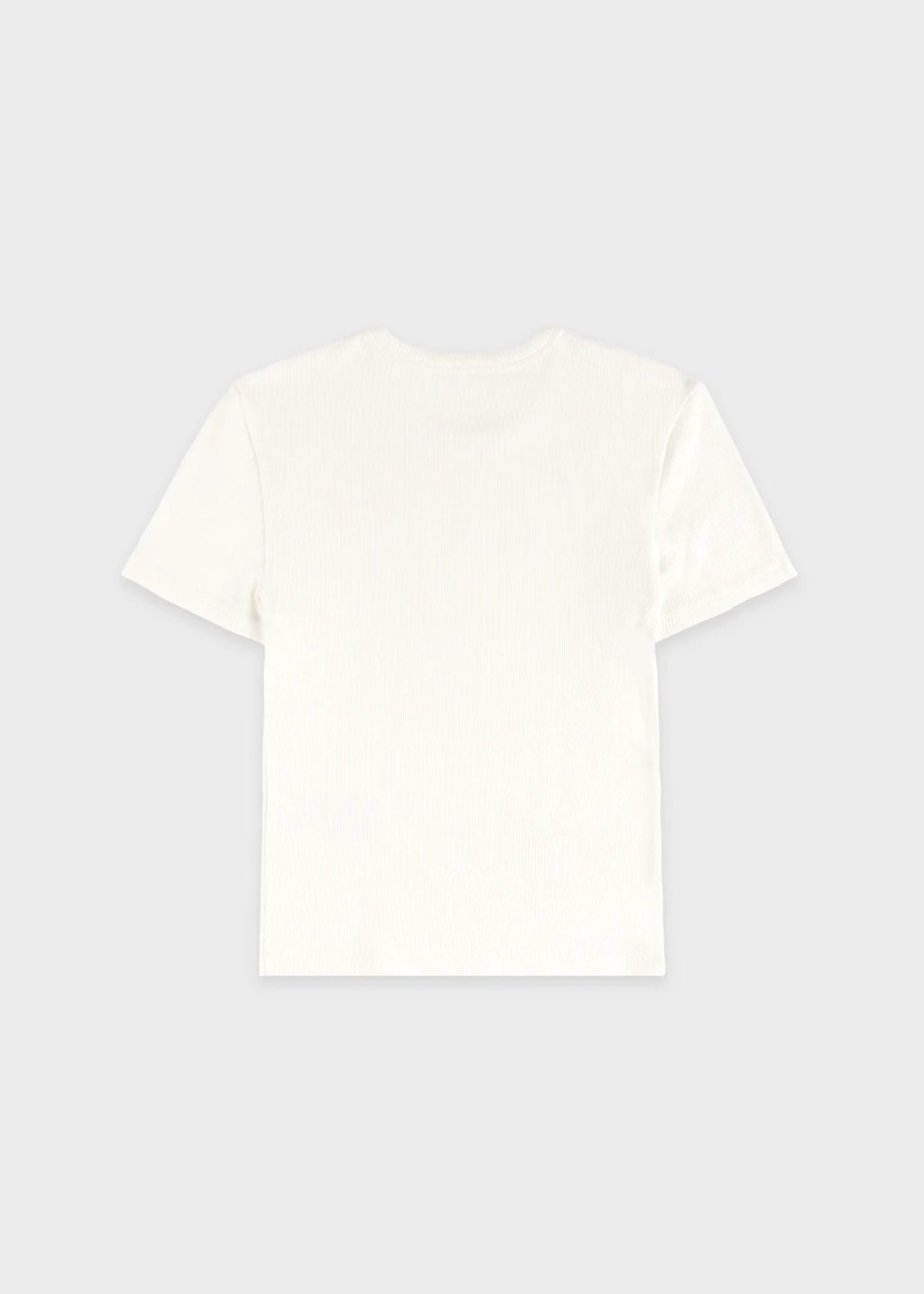 Logo Ribbed Baby Tee