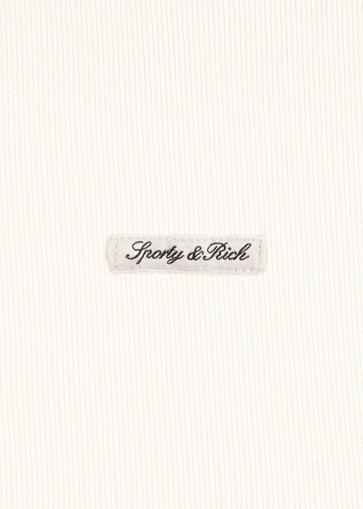 Logo Ribbed Baby Tee