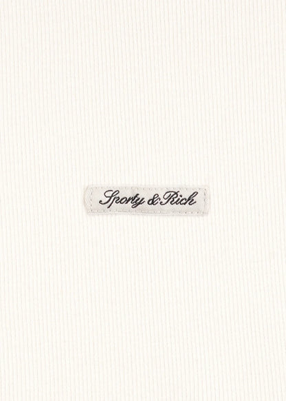 Logo Ribbed Baby Tee
