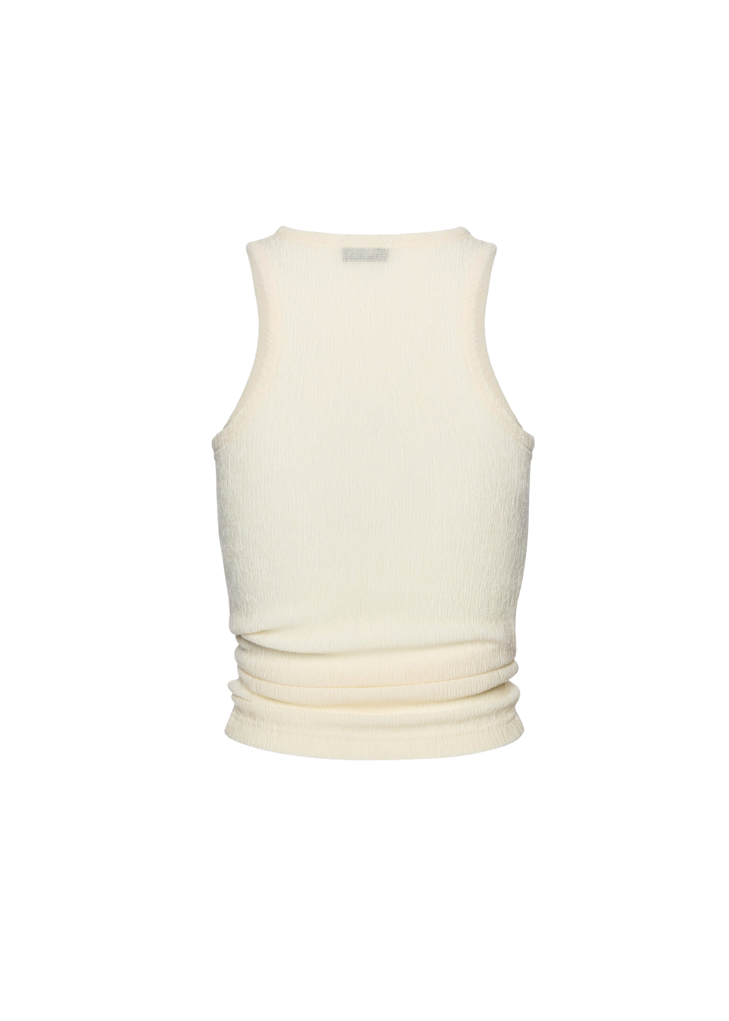 Crepe Knotted Tank Top