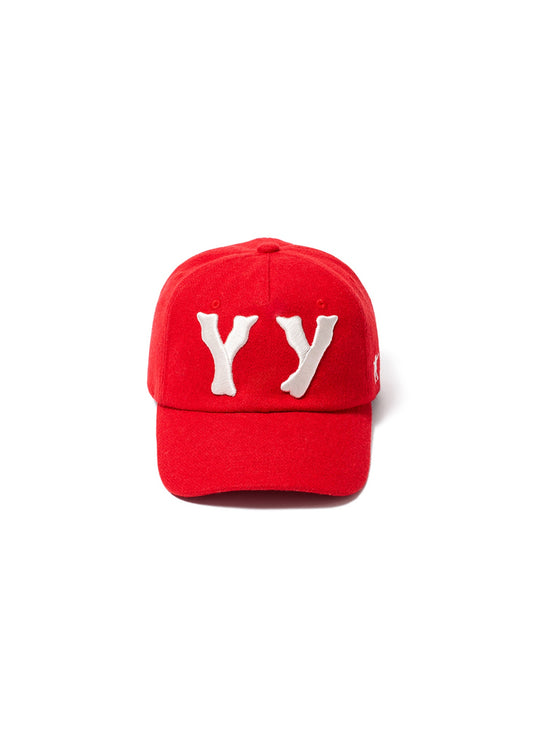 Yy Wool Heart Bone Ball Cap