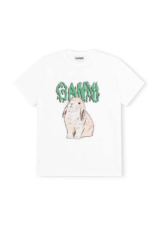 Graphic Bunny Jersey T-shirt