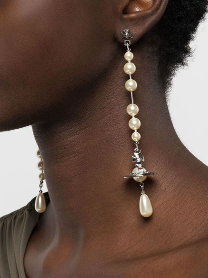 Broken Pearl Earrings