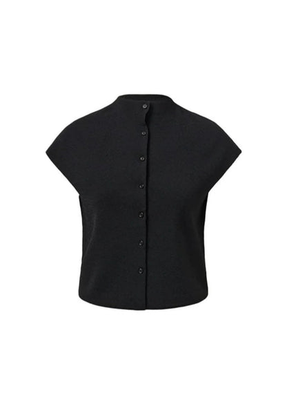 Wholegarment Cap Sleeve Cardigan