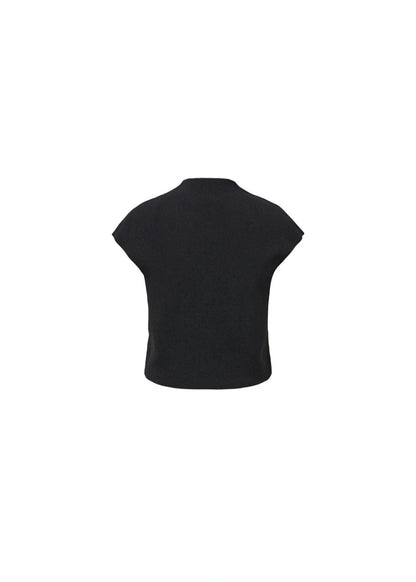 Wholegarment Cap Sleeve Cardigan