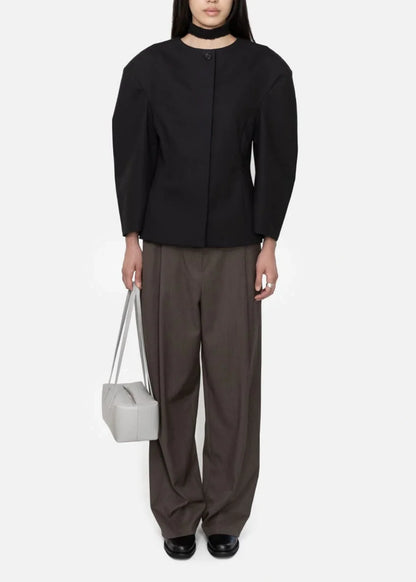 Wide Tuck Pants