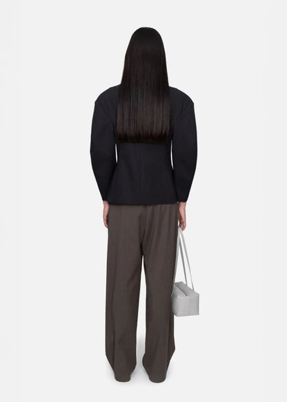 Wide Tuck Pants