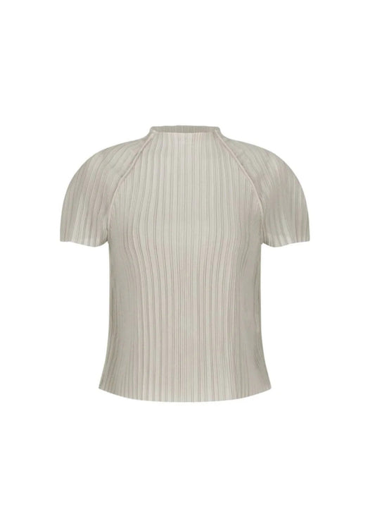 Women's Pleats Raglan Top