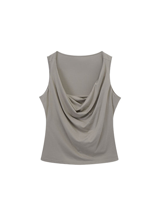 Draped Tank Top
