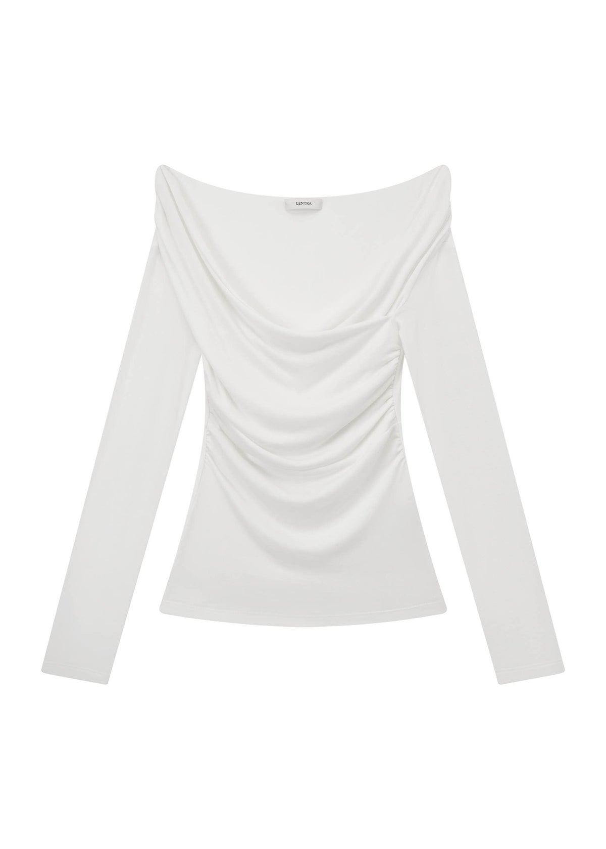 Wrapped Long-sleeved Top