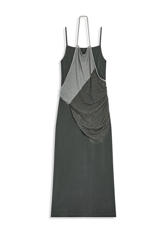 Layered Halter Neck Dress