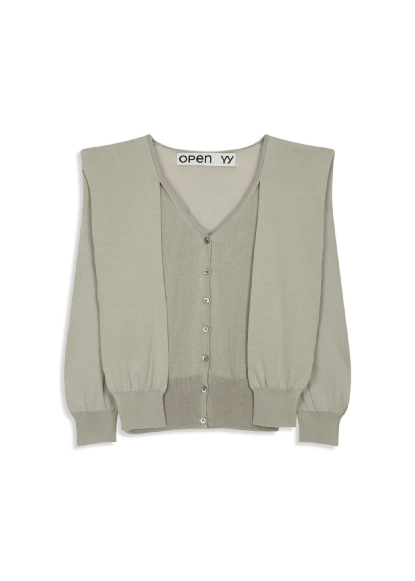 Sleeve Layered Cardigan