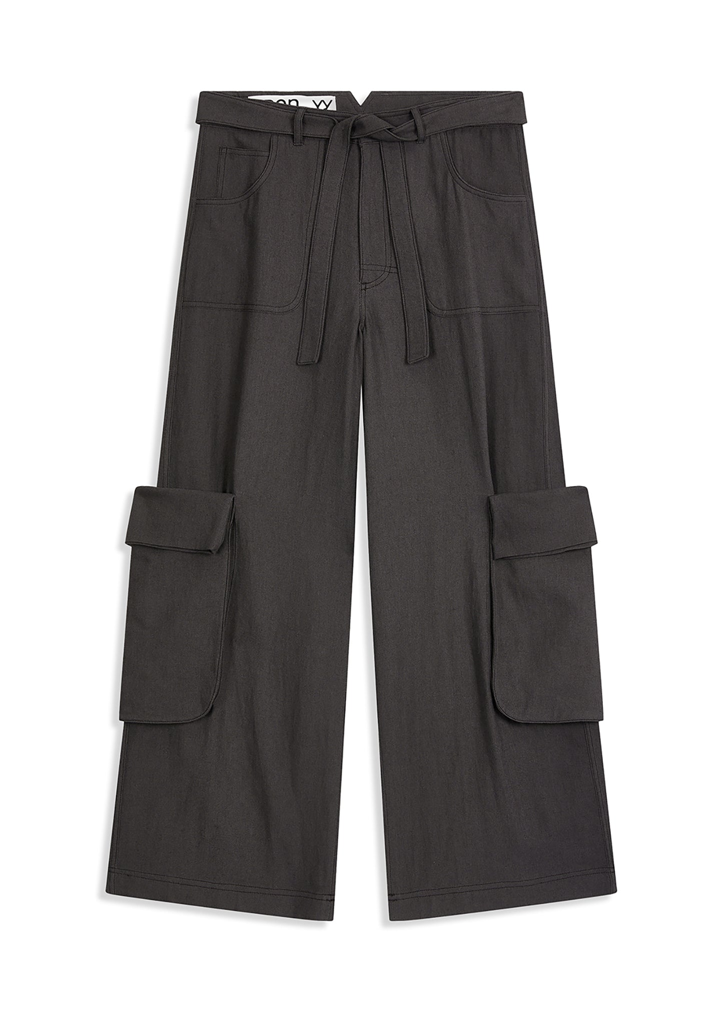 Linen Cargo Pants
