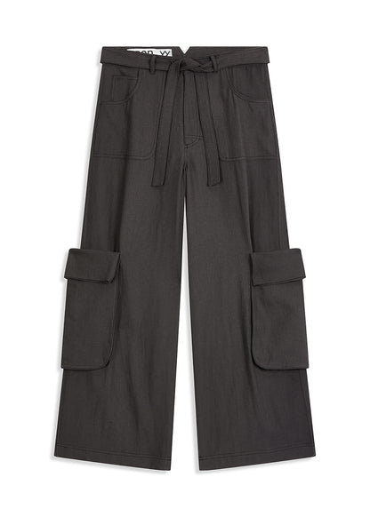 Linen Cargo Pants