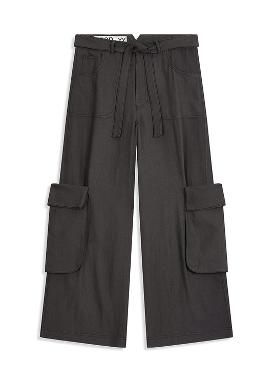 Linen Cargo Pants