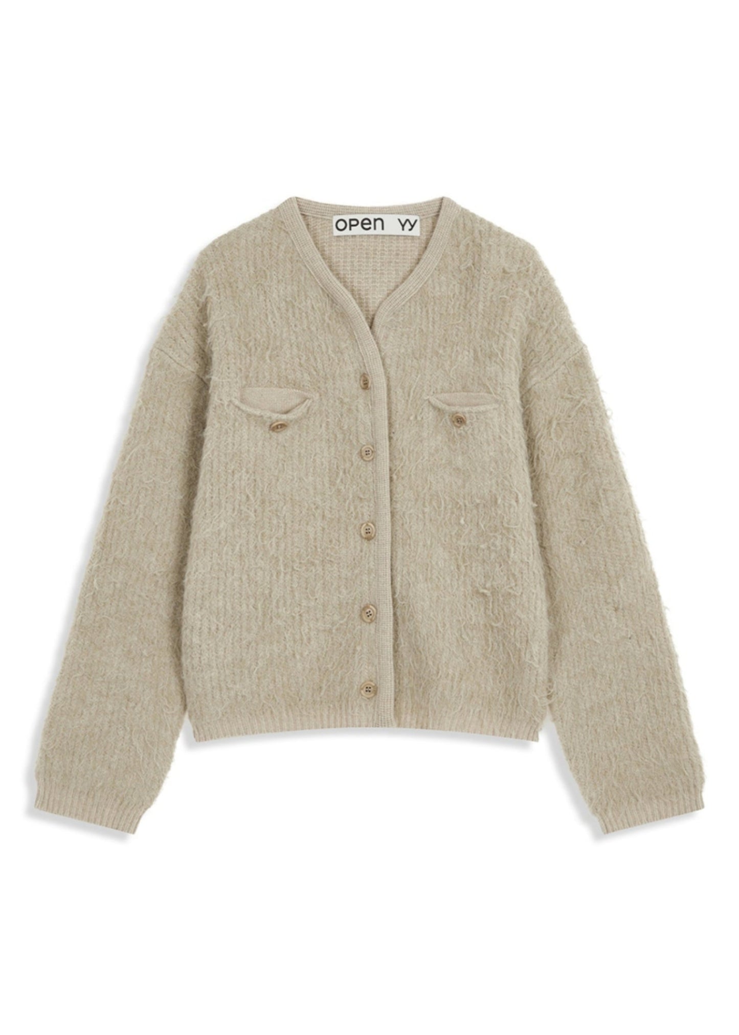 Shaggy Cardigan Jacket