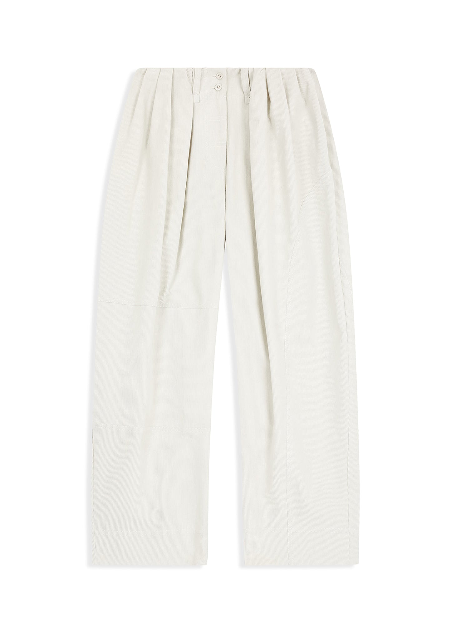 Corduroy Full Gather Pants