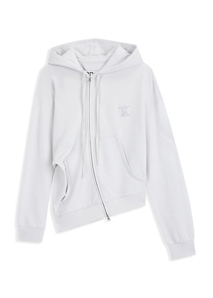 Slant Zip Hoodie