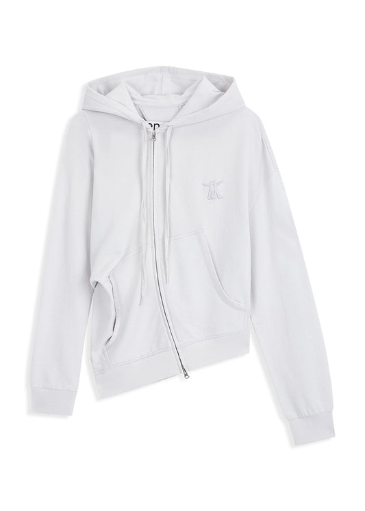 Slant Zip Hoodie