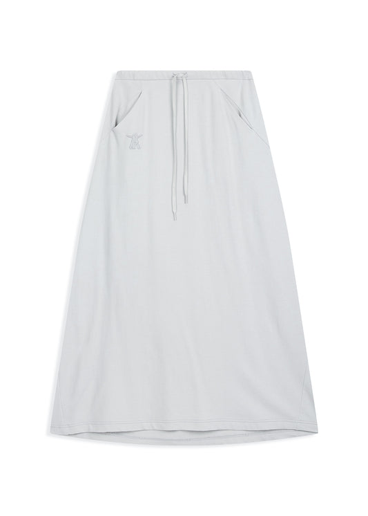 Slant Jersey Skirt