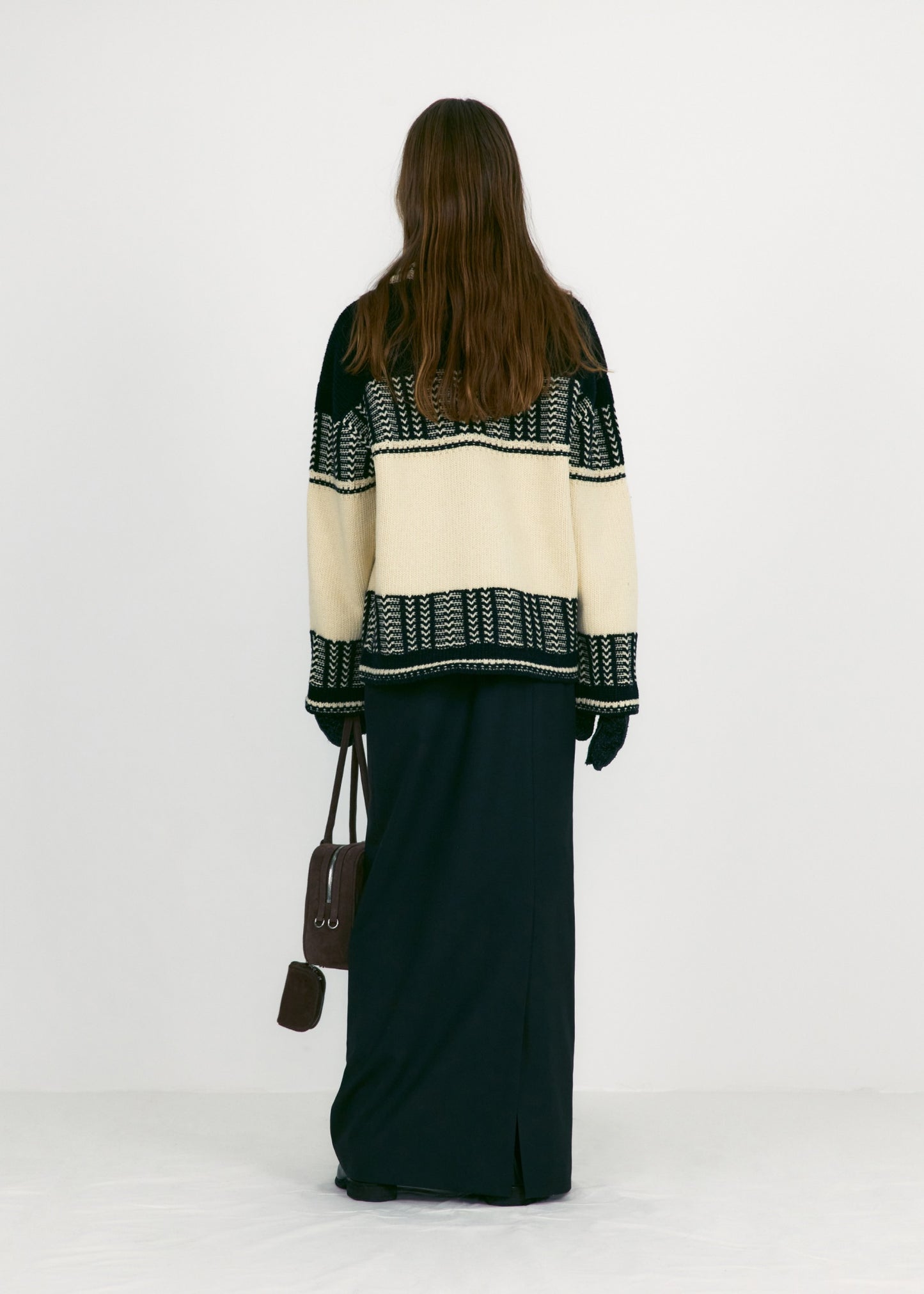 Jacquard Knit Sweater