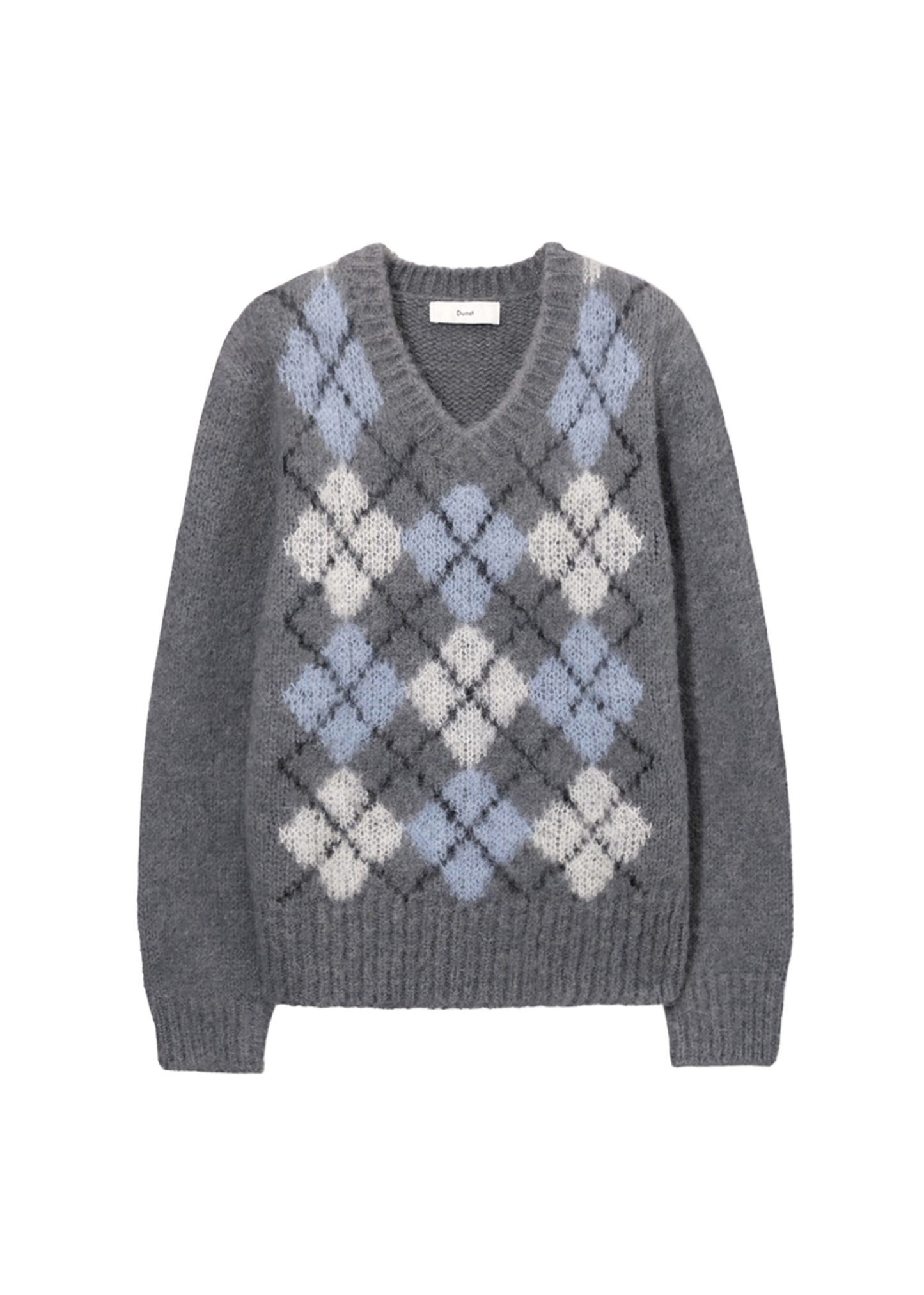 Baby Alpaca Argyle Sweater