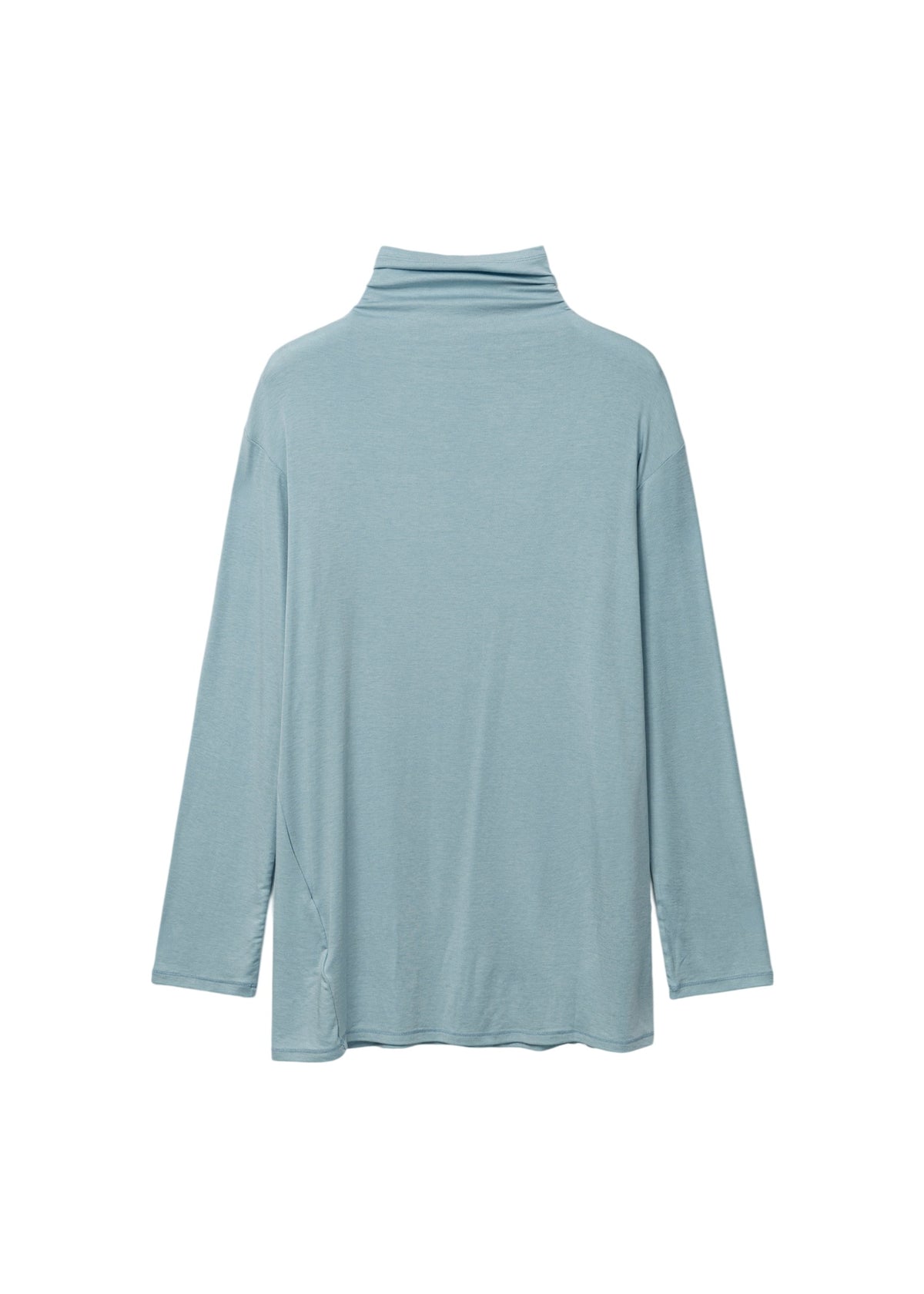 High-neck Wool Jersey Top