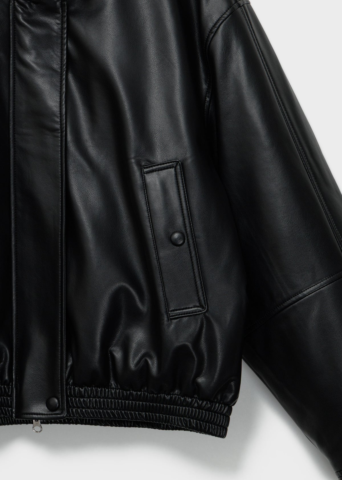 Fur Collar Leather Jacket