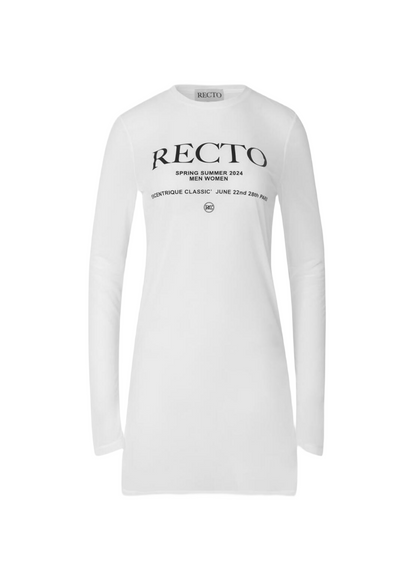 Seasonal Logo Printed Sheer T-shirt