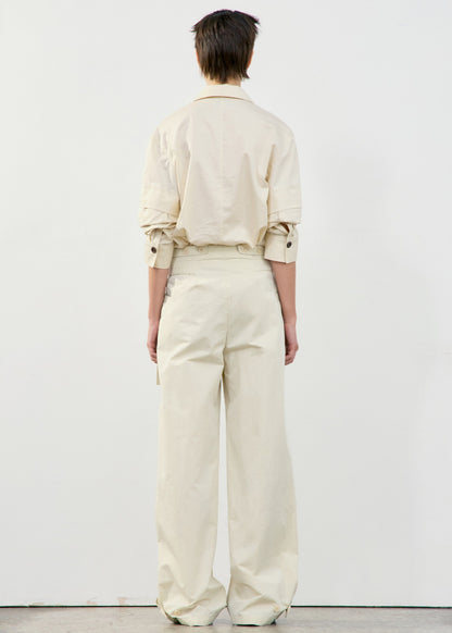 Double Belt Point Pants