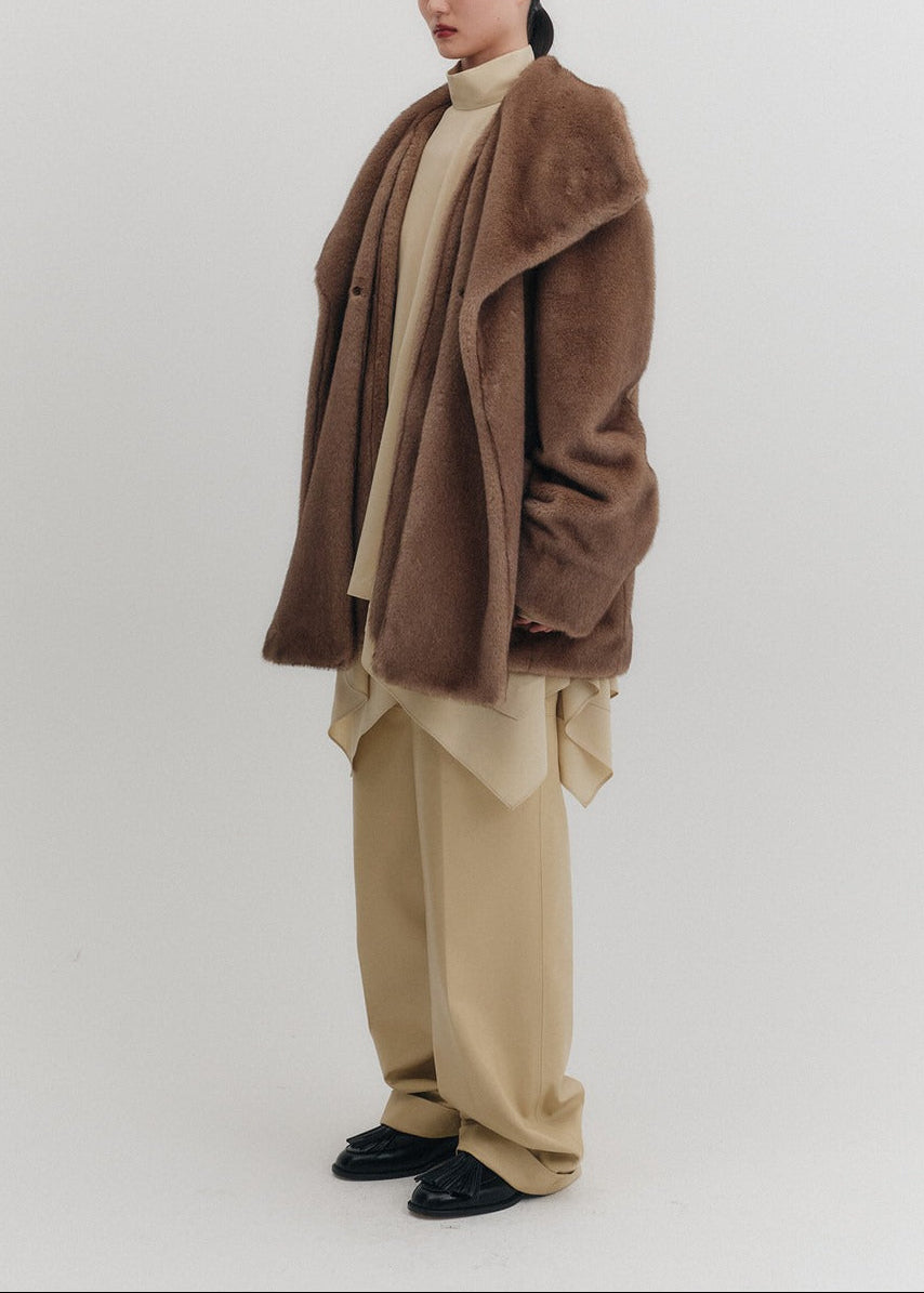 Soft Faux Fur Jacket