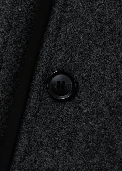 Cashmere Blend Raglan-sleeve Mac Coat