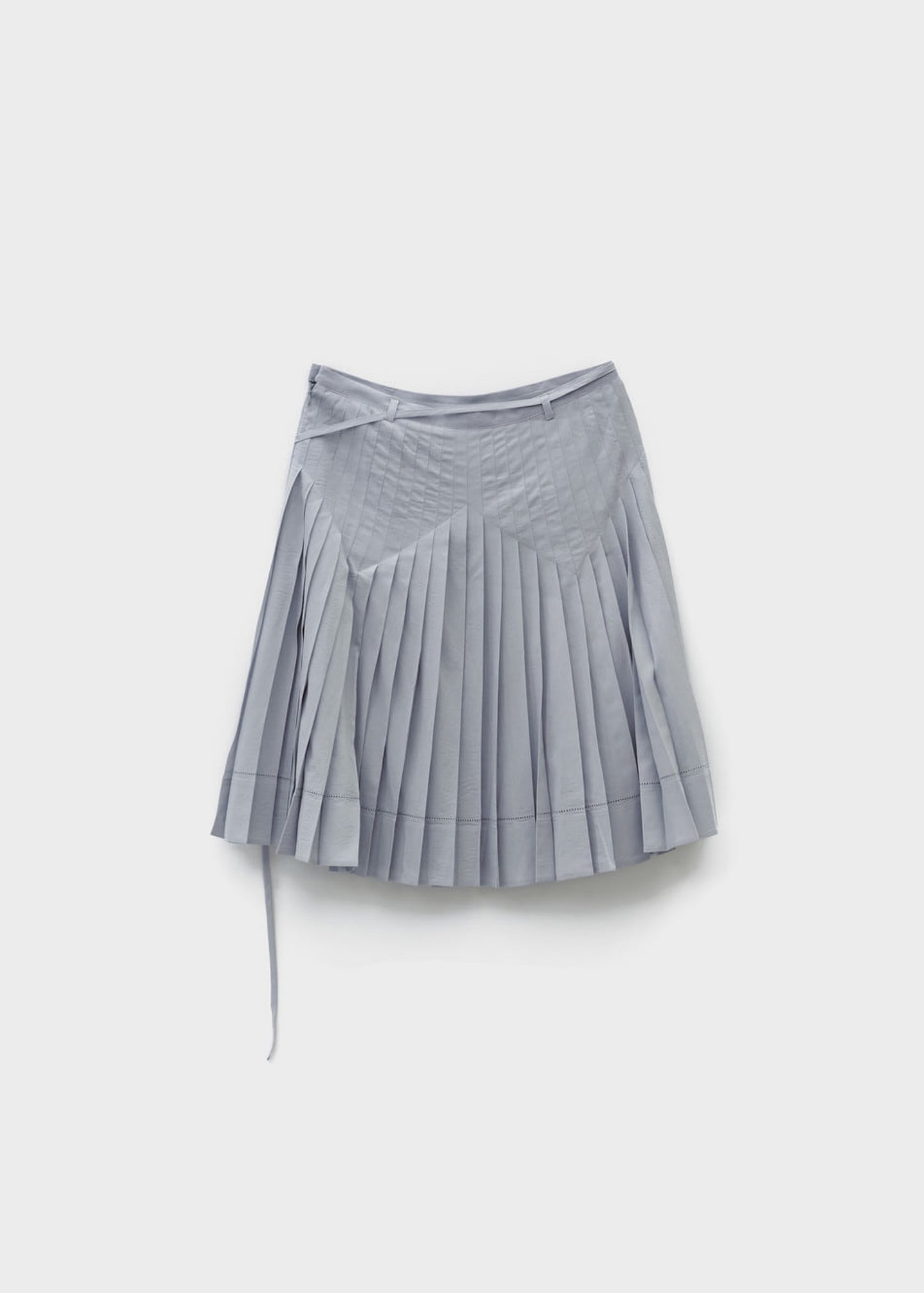 Pleated Midi Skirt