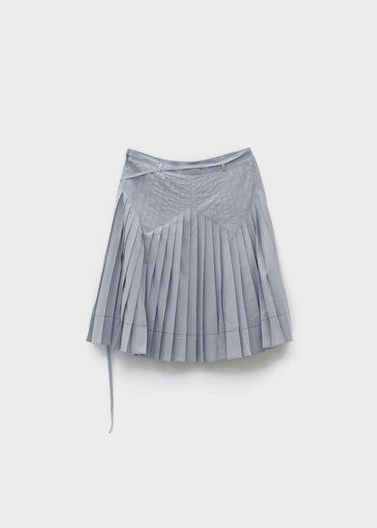 Pleated Midi Skirt