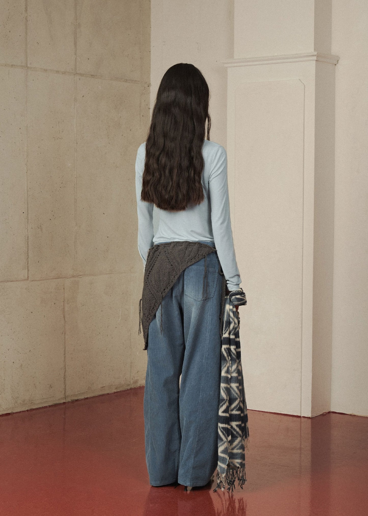 Corduroy Tapered Pants