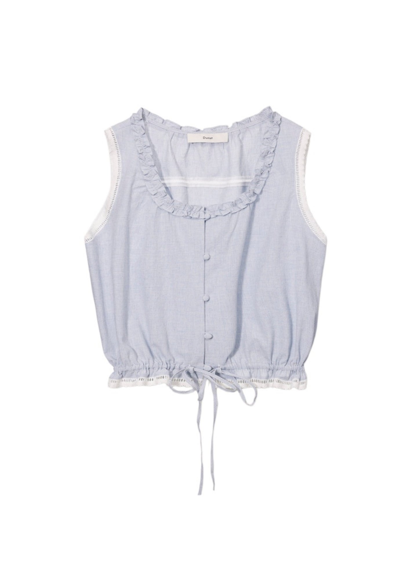 Frill Sleeveless Blouse